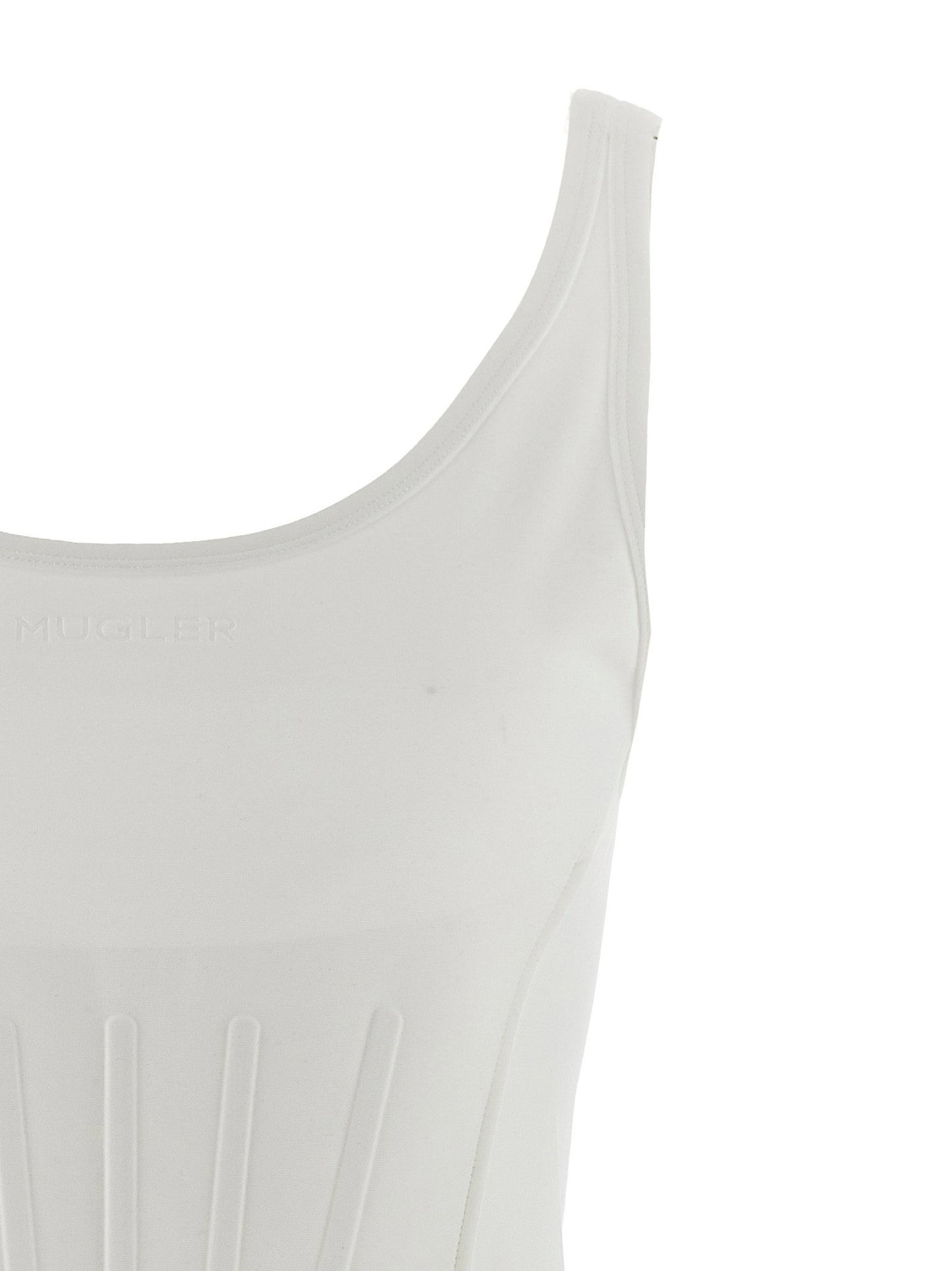 Mugler Corseted Tank Top