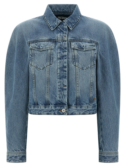 Jacquemus La Veste De-nimes Ovalo Jacket