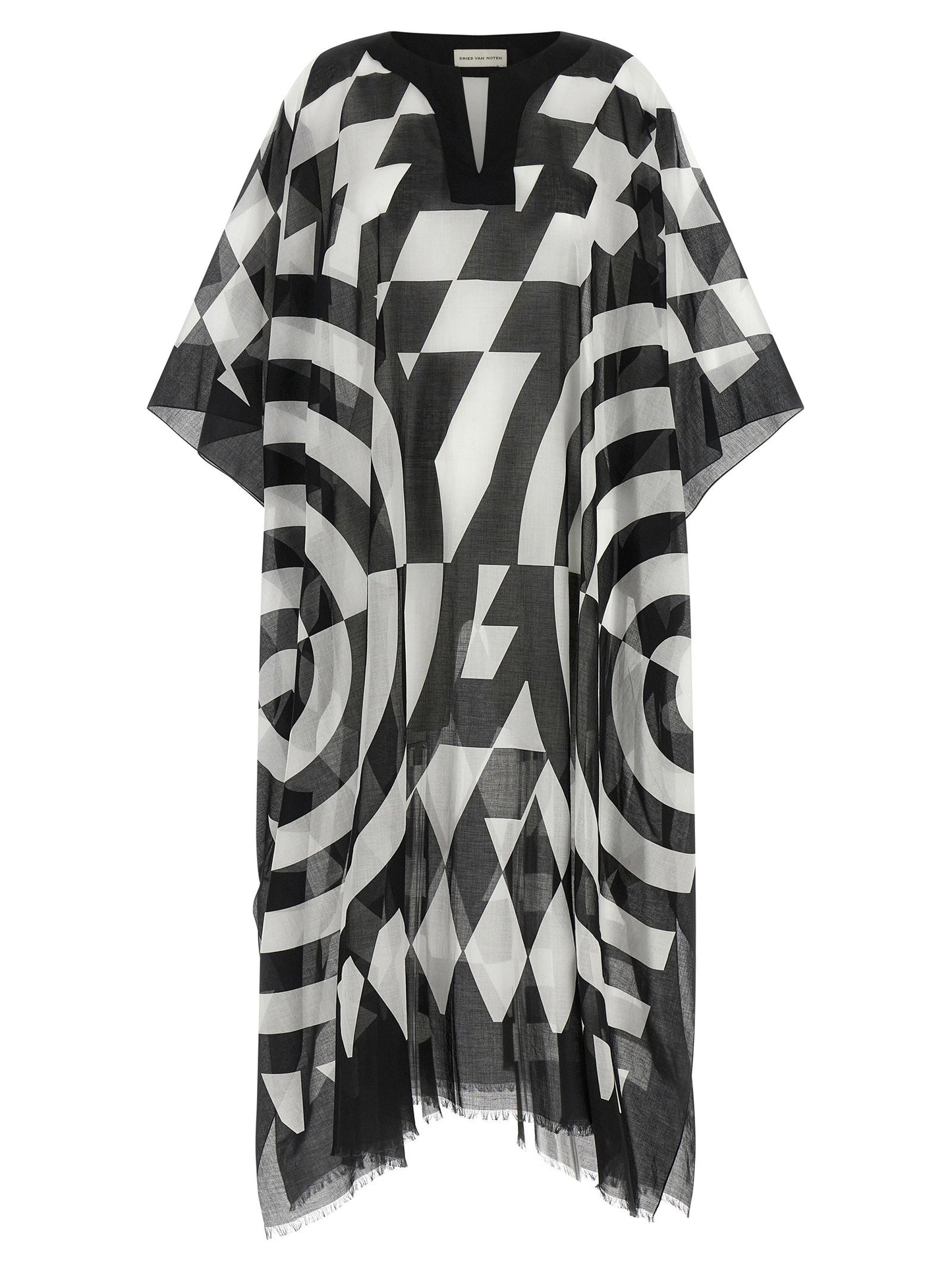 Dries Van Noten Caftan With Print