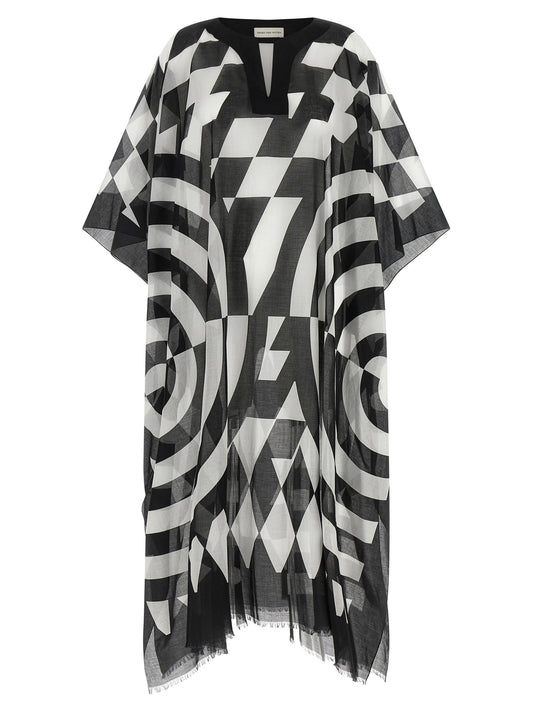 Dries Van Noten Caftan With Print
