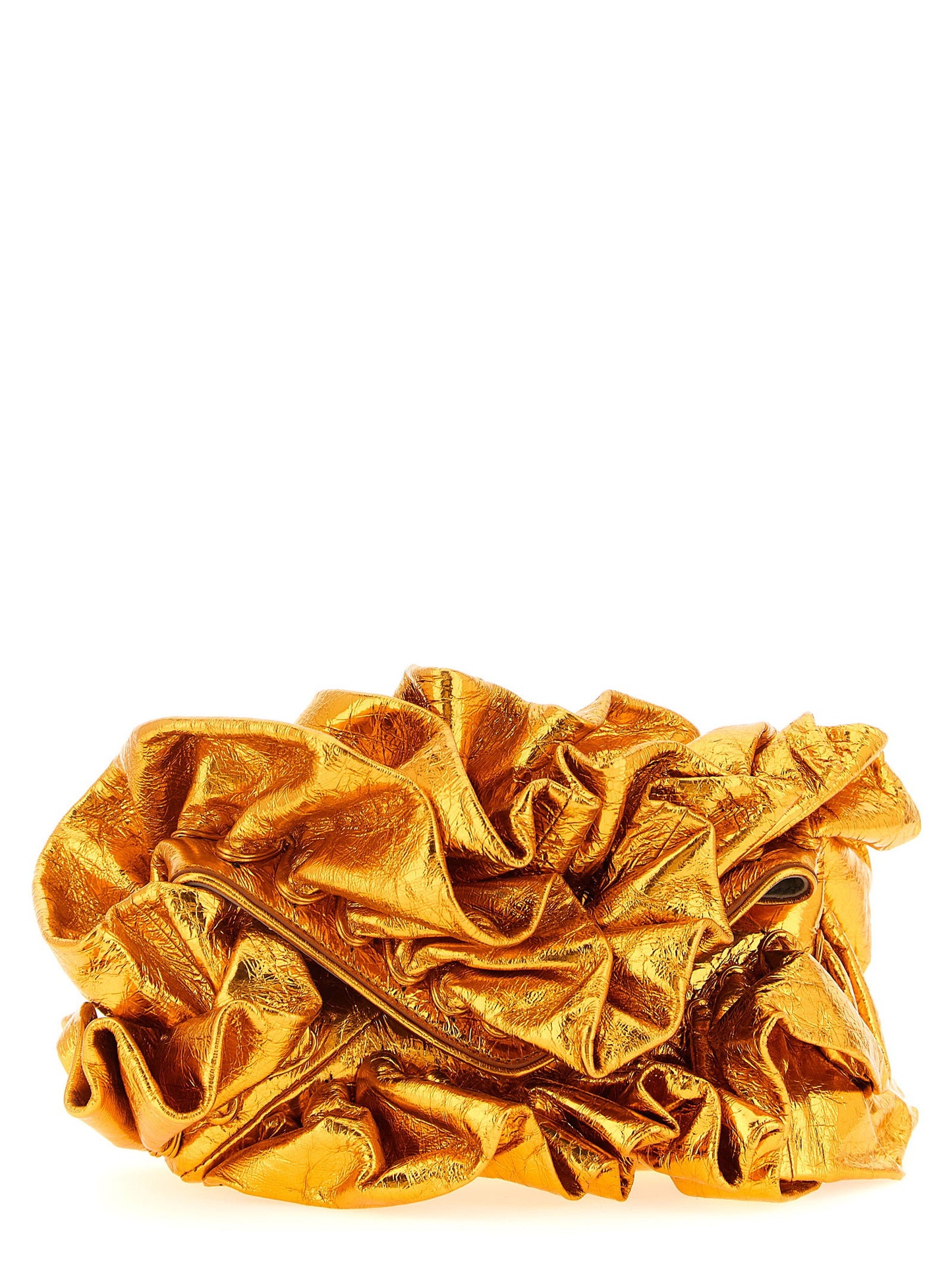 Dries Van Noten Ruffle Clutch