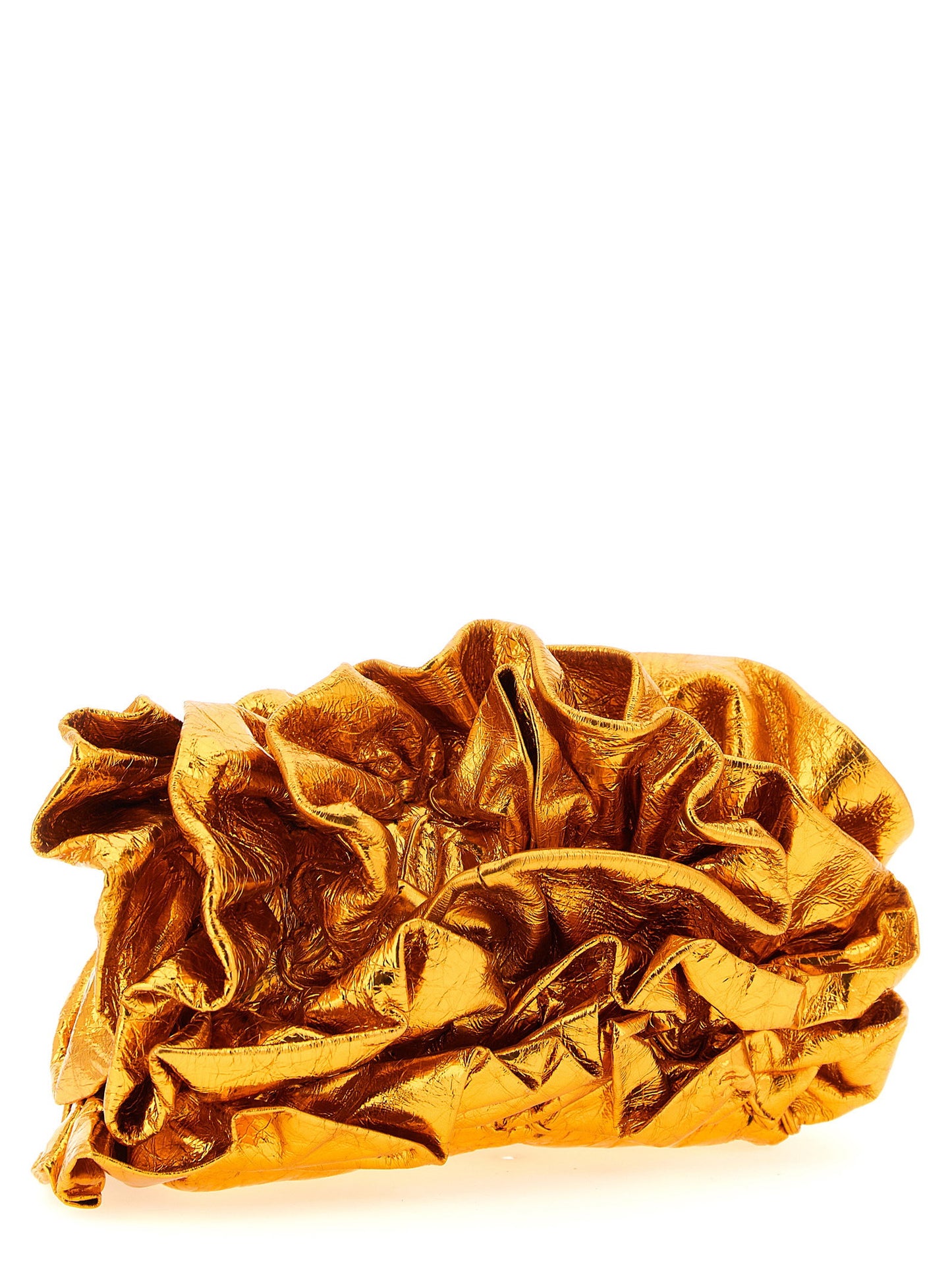 Dries Van Noten Ruffle Clutch