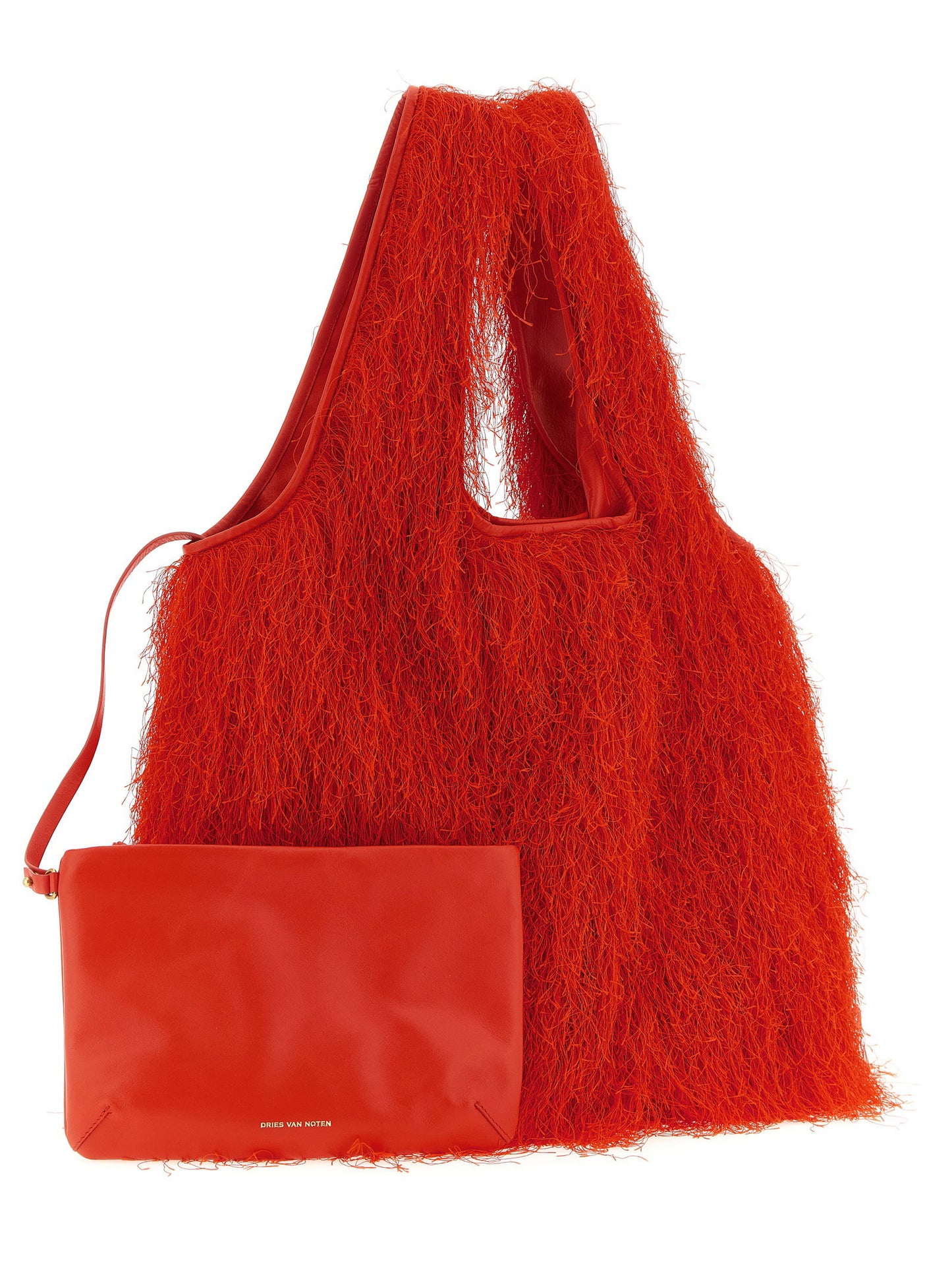 Dries Van Noten Fringed Tote Bag