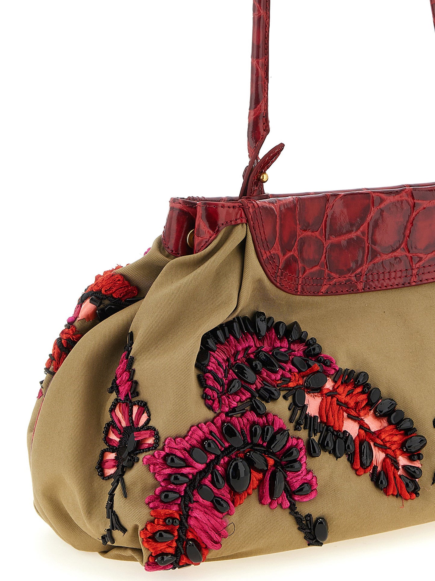 Dries Van Noten Embroidery Clutch
