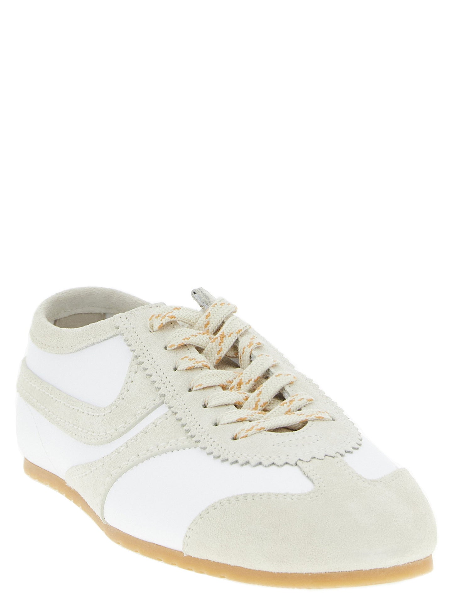 Dries Van Noten Leather And Suede Sneakers