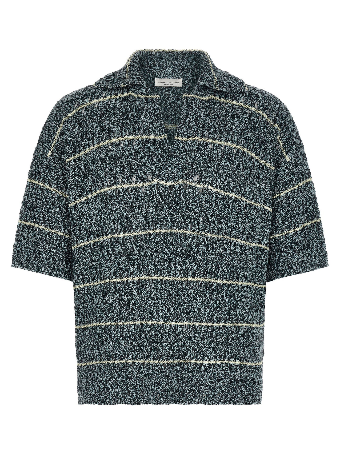Roberto Collina Mouliné Polo Shirt
