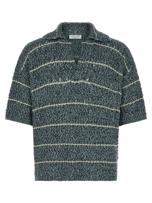 Roberto Collina Mouliné Polo Shirt