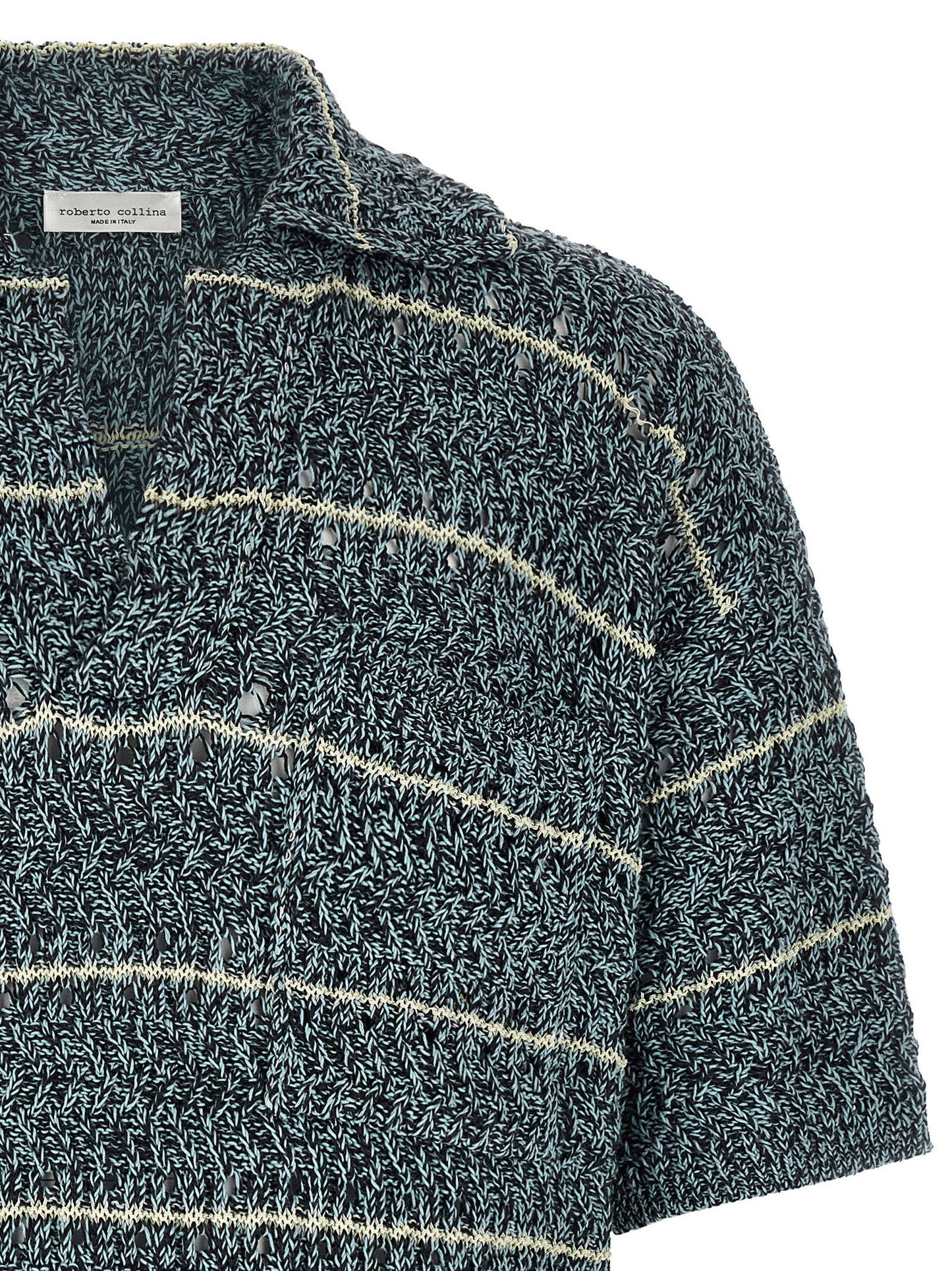 Roberto Collina Mouliné Polo Shirt
