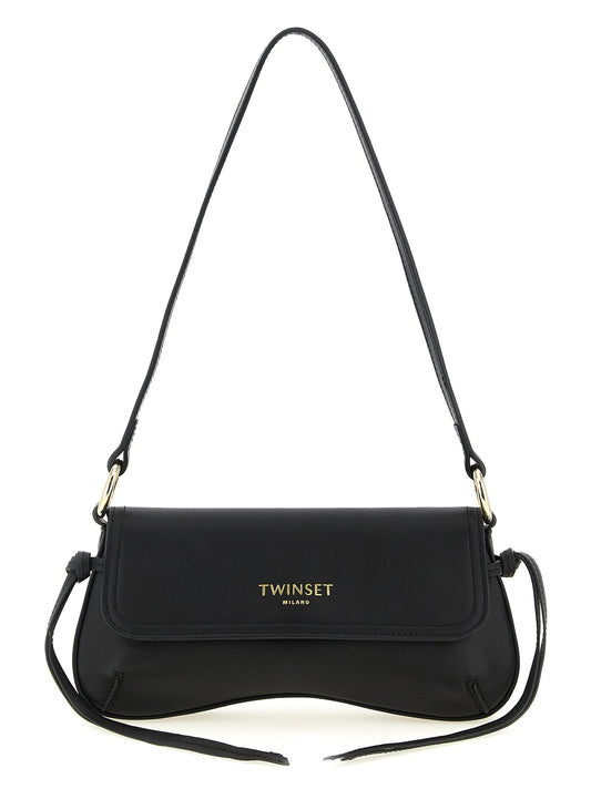 Twin Set Leather Shoulder Bag