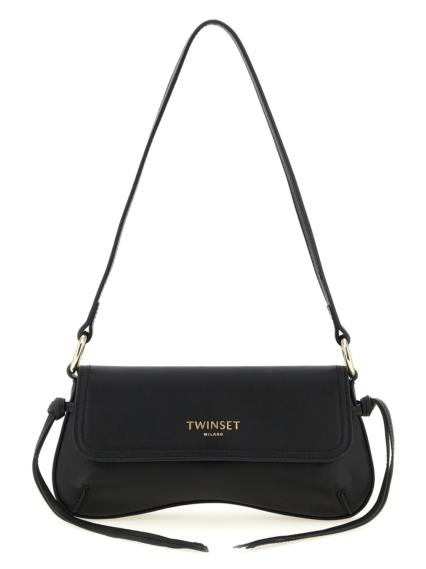 Twin Set Leather Shoulder Bag