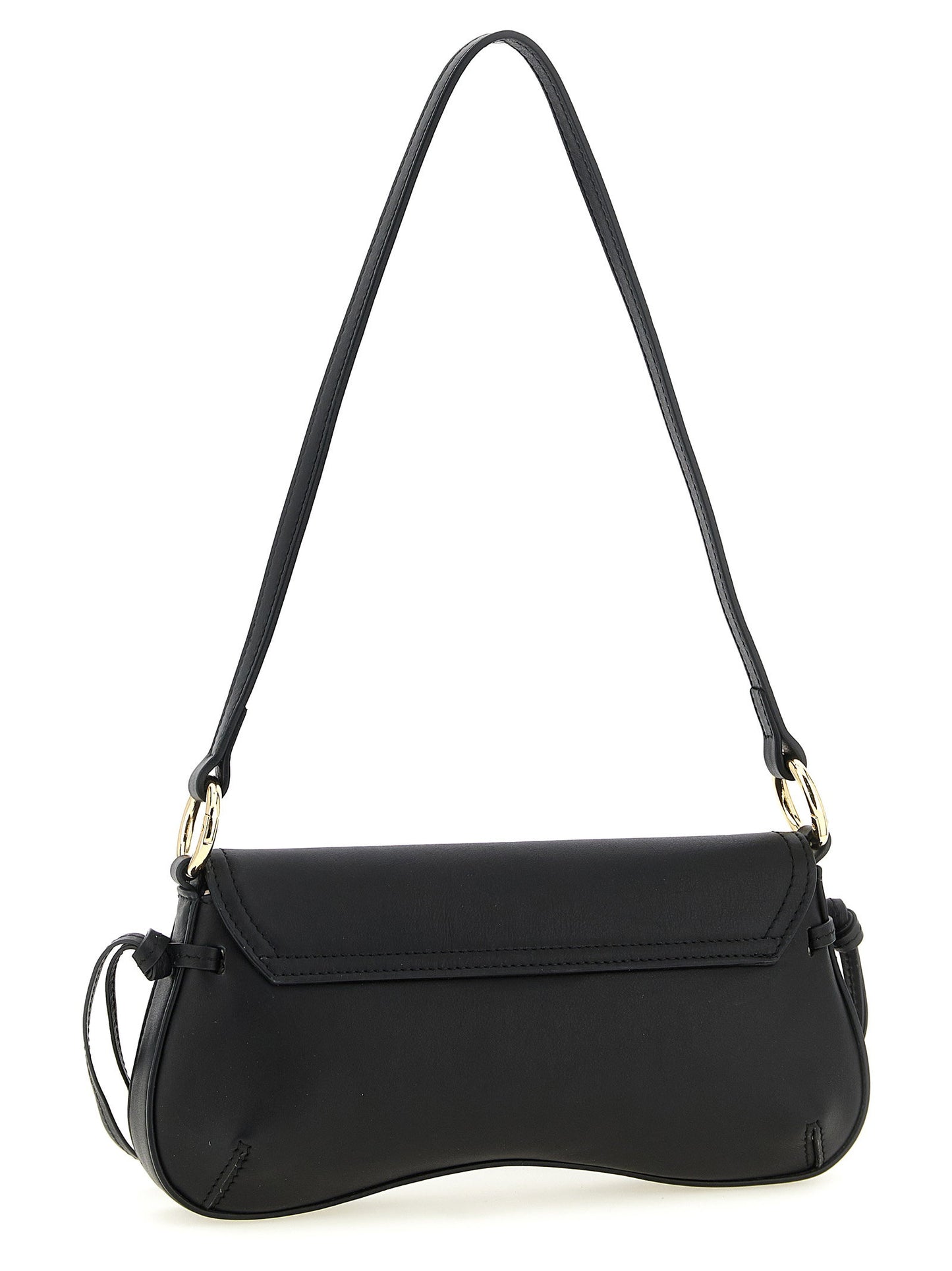 Twin Set Leather Shoulder Bag