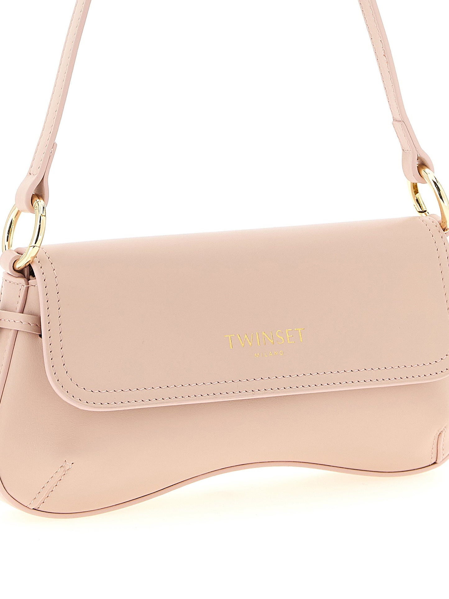 Twin Set Leather Shoulder Bag