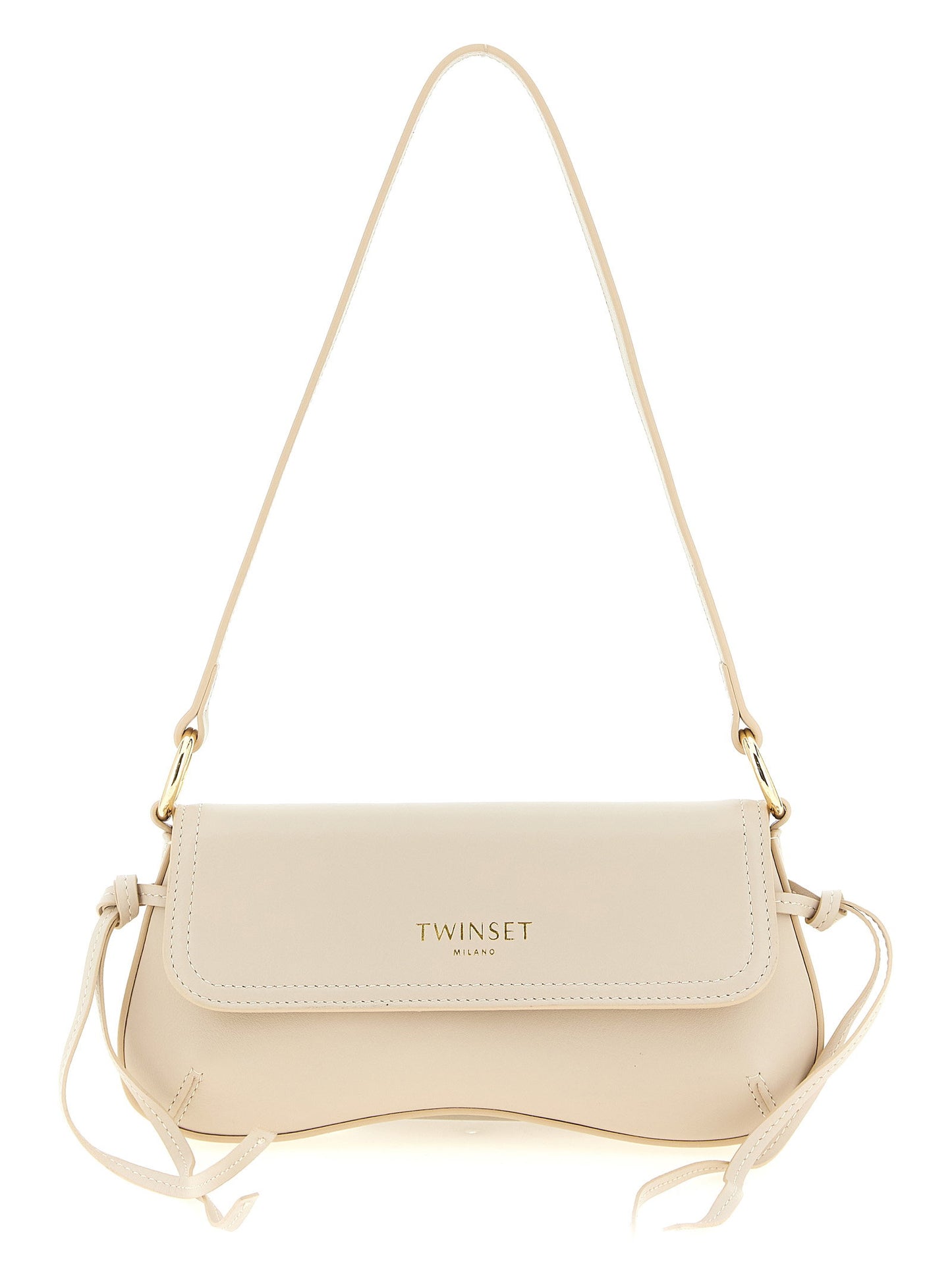 Twin Set Leather Shoulder Bag