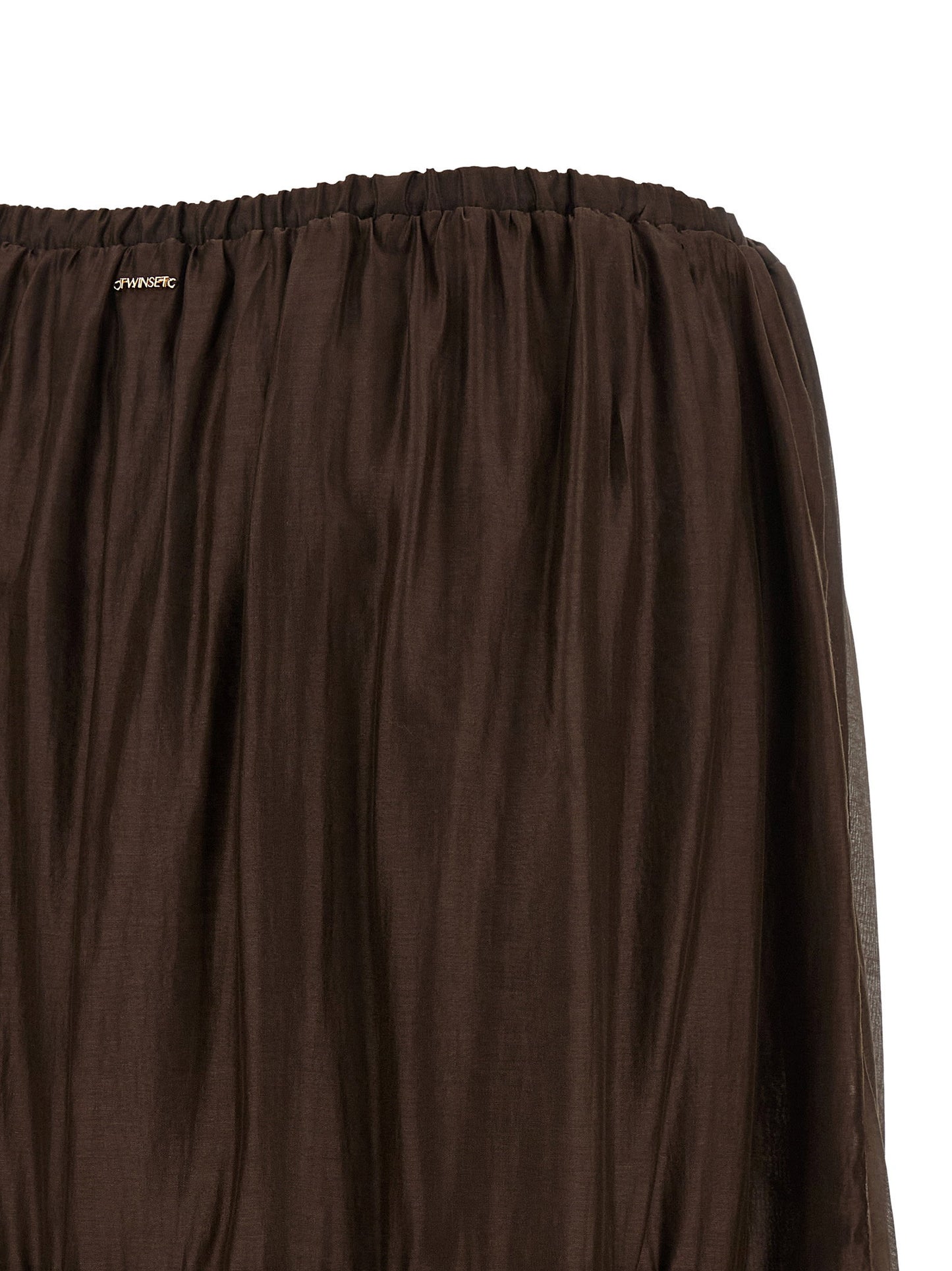 Twin Set Flounces Skirt