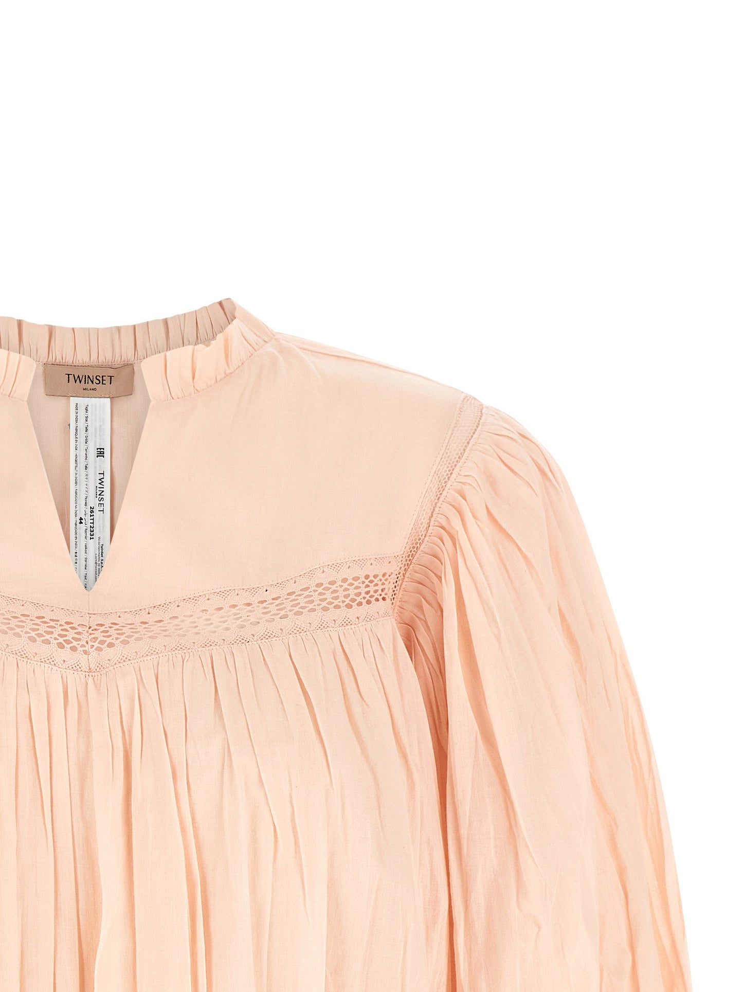 Twin Set Curled Blouse