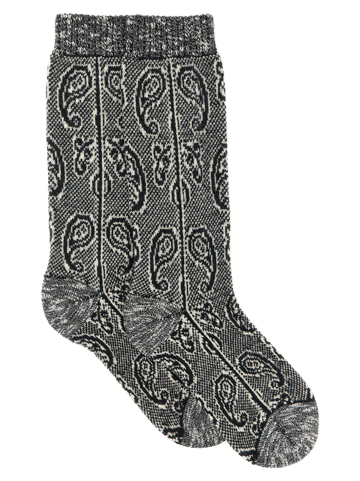 Dries Van Noten Paisley Jacquard Socks