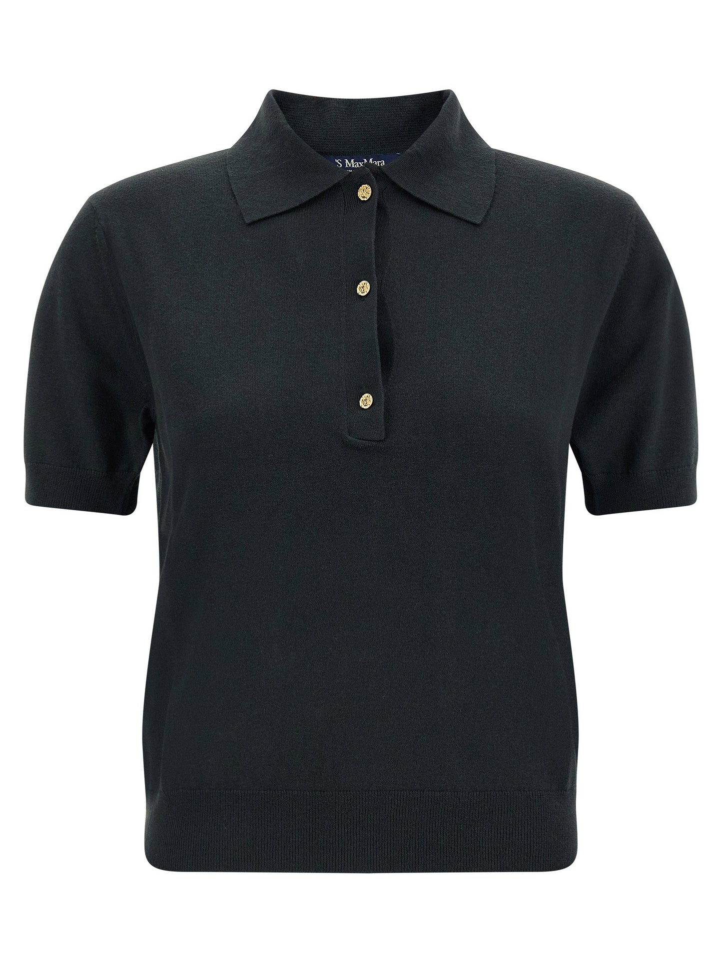 Max Mara 'S Pomposa Knit Polo Shirt