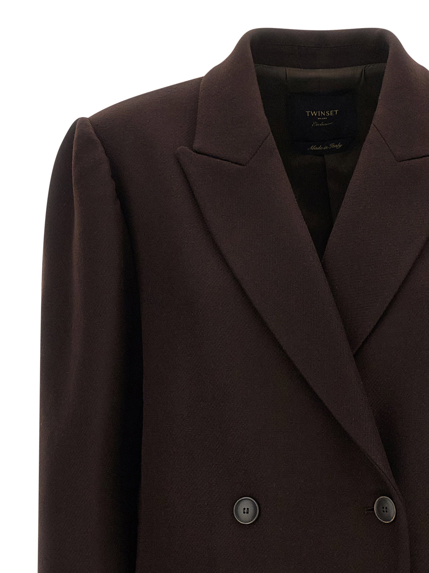 Twin Set Double-breasted Coat