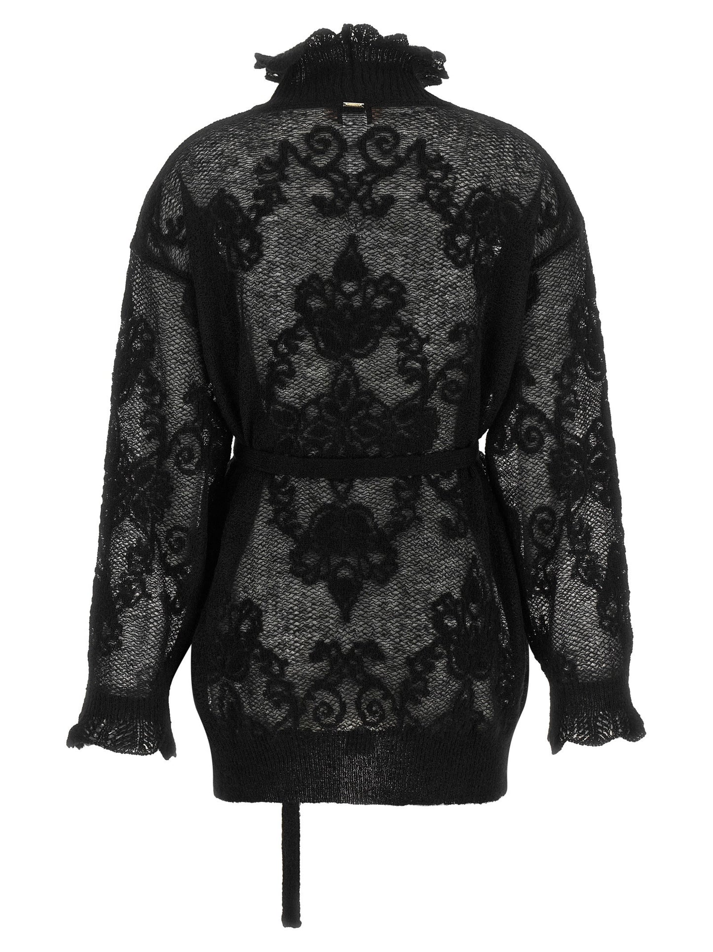 Twin Set Jacquard Yarn Sweater