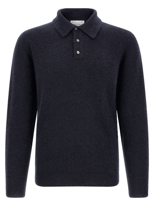 Roberto Collina Cashmere And Silk Polo Shirt