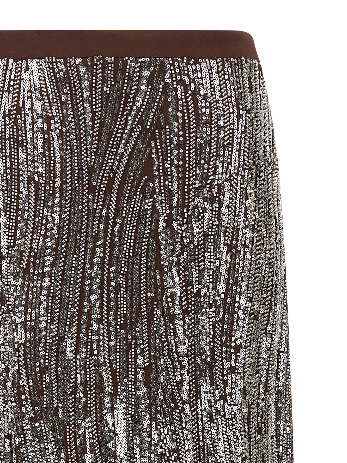 Paco Rabanne Sequin And Pearl Skirt