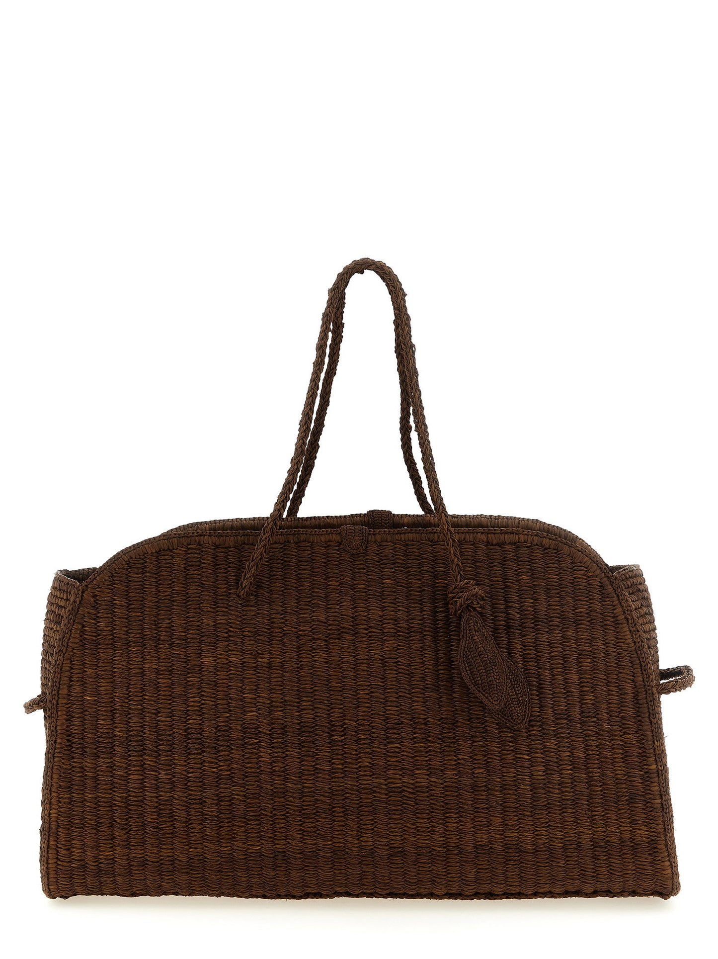 Jacquemus Le Grand Turismo Raphia Shopping Bag