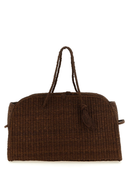Jacquemus Le Grand Turismo Raphia Shopping Bag