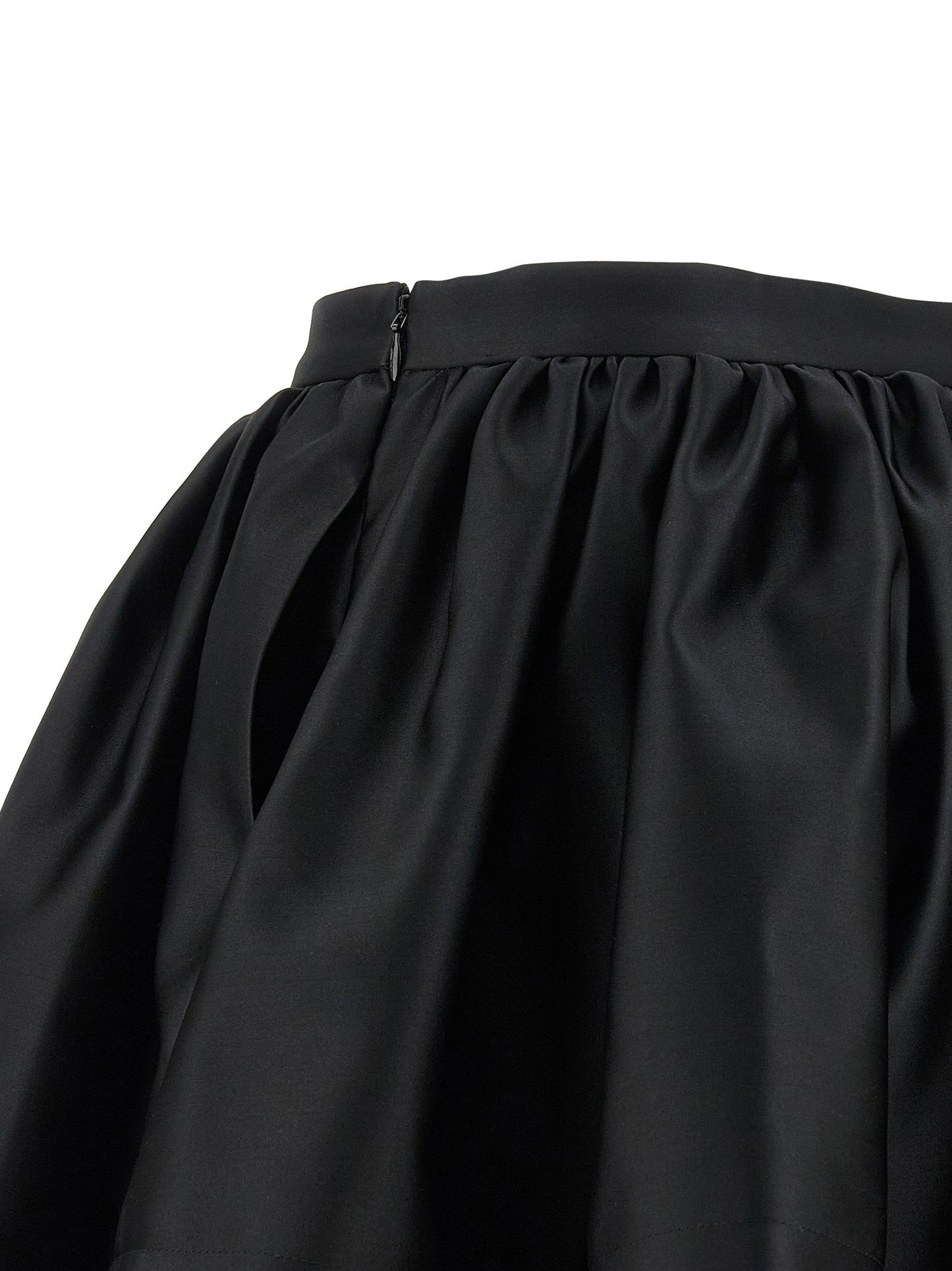 Paco Rabanne Satin Skirt