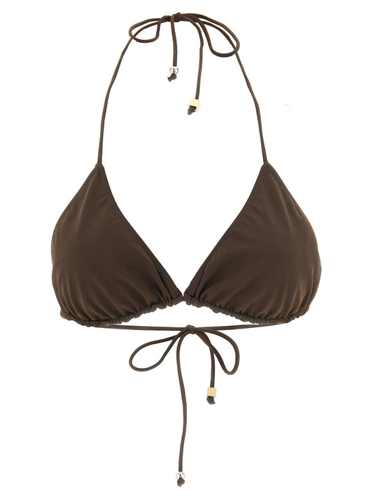 Jacquemus Le Haut De Plage Triangle Bikini Top