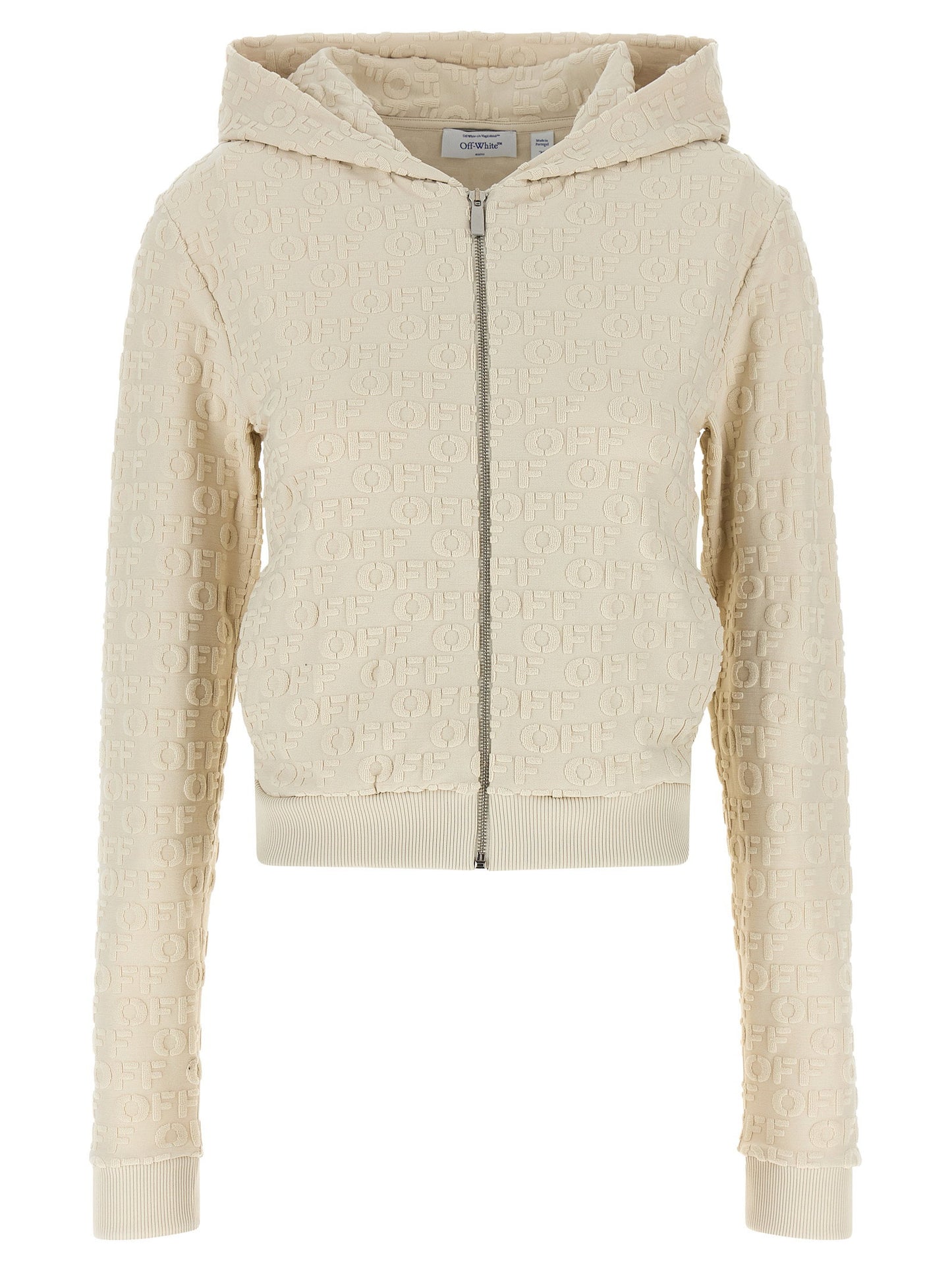 Off White Terry Off Sweatshirt