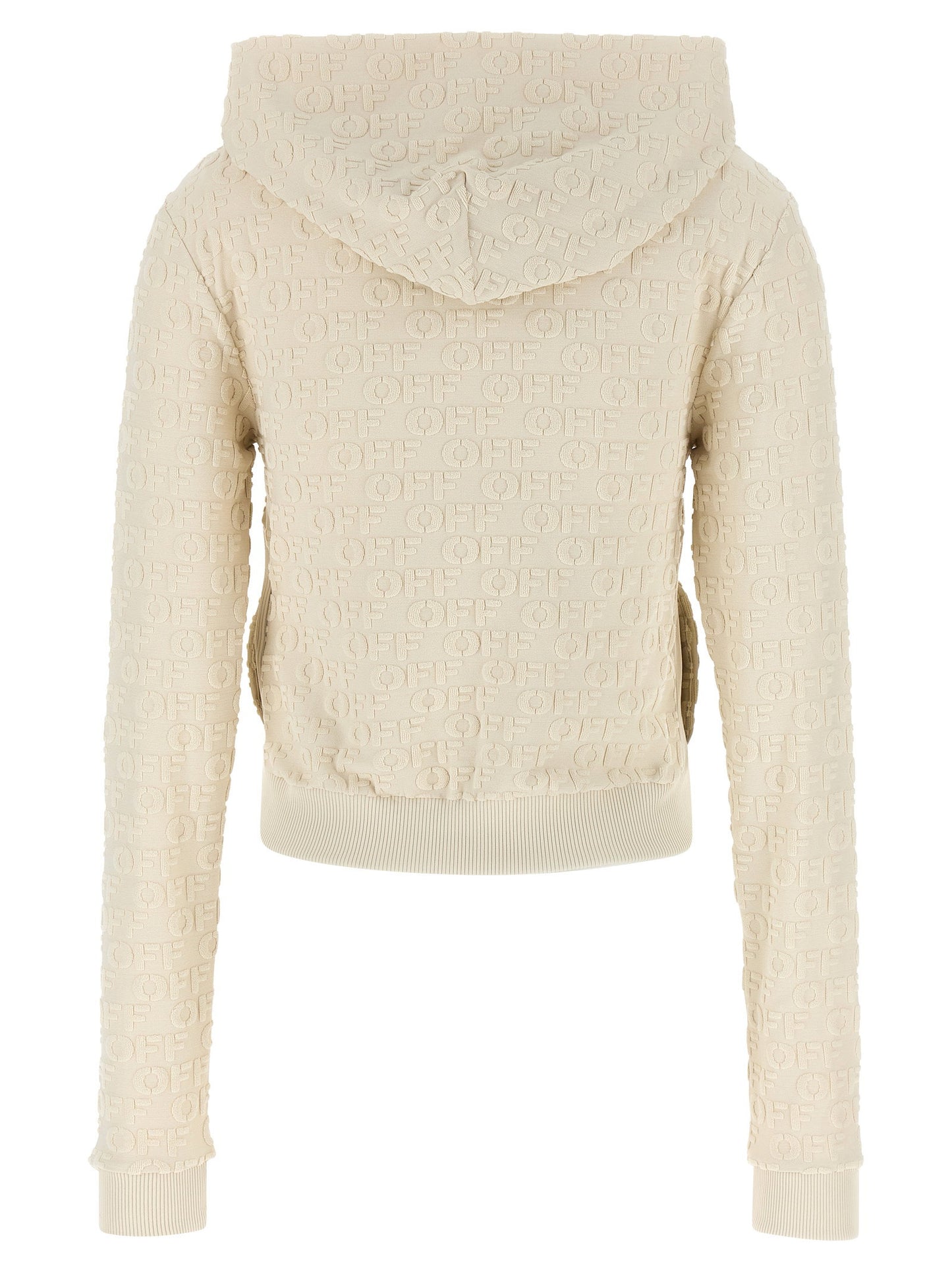 Off White Terry Off Sweatshirt