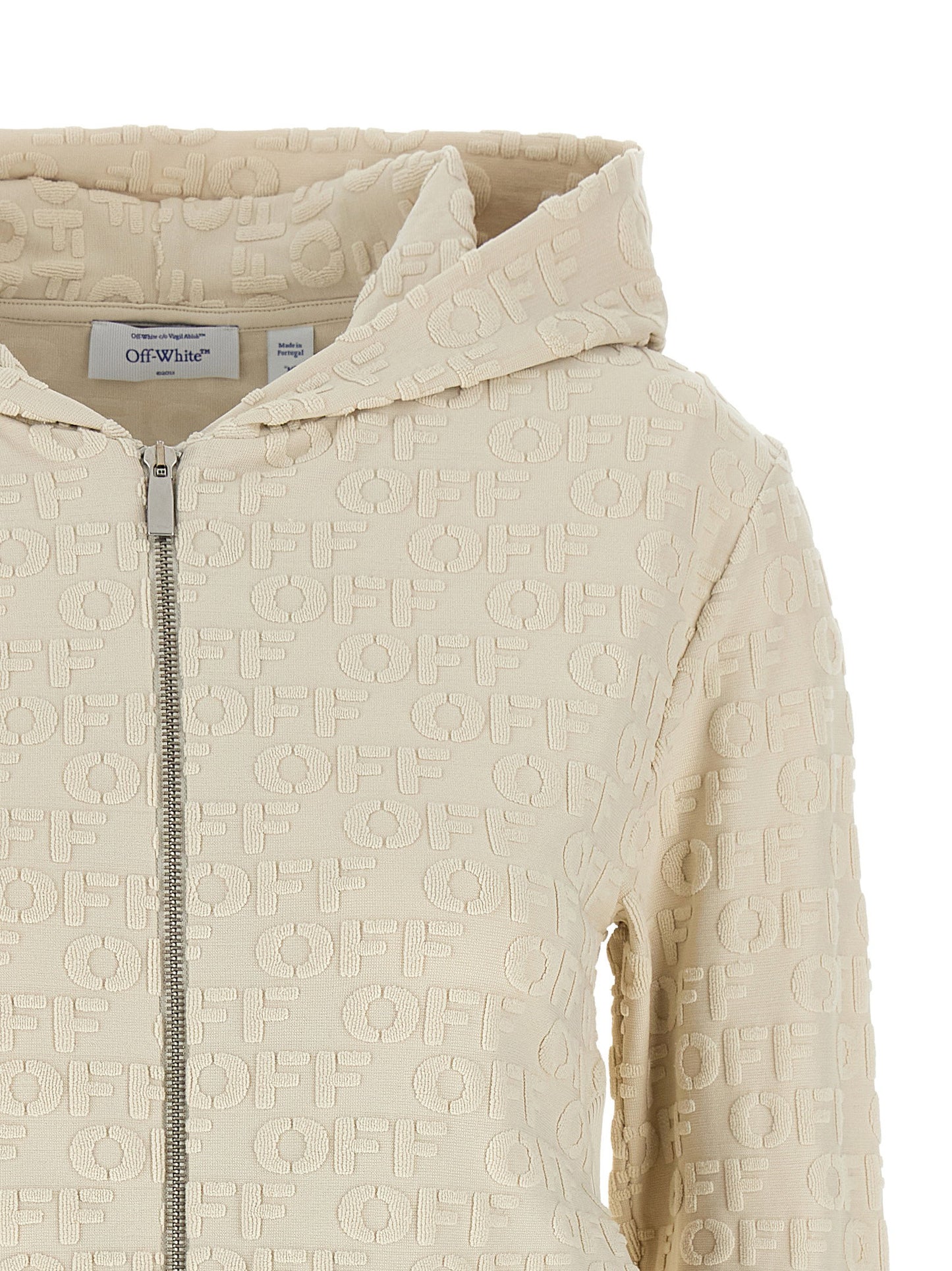 Off White Terry Off Sweatshirt