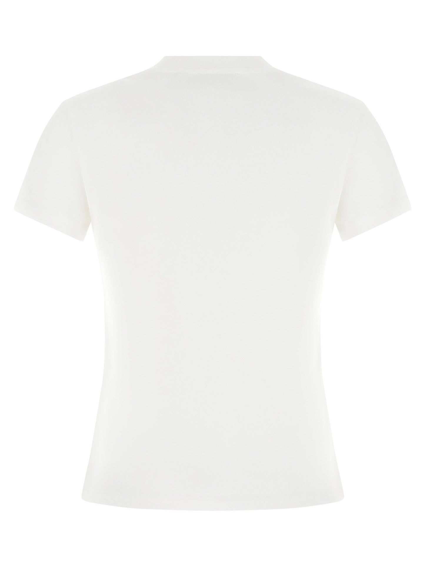 Off White Logo Embroidery T-shirt