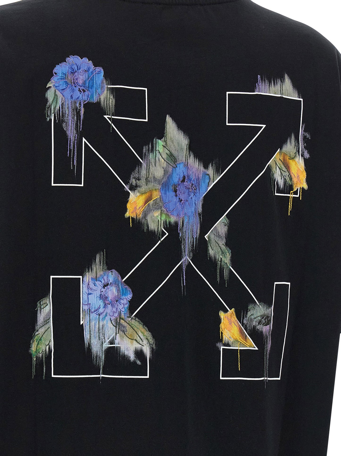 Off White Arrow Out Flower T-shirt
