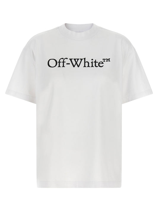 Off White Big Logo Bookish T-shirt