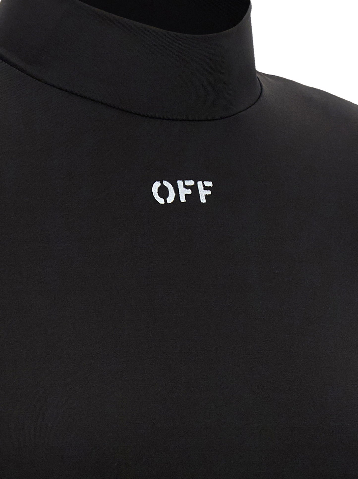 Off White Off Stamp Crop Top