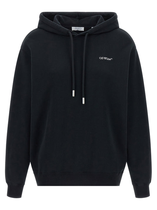 Off White Arrow Out Flower Hoodie