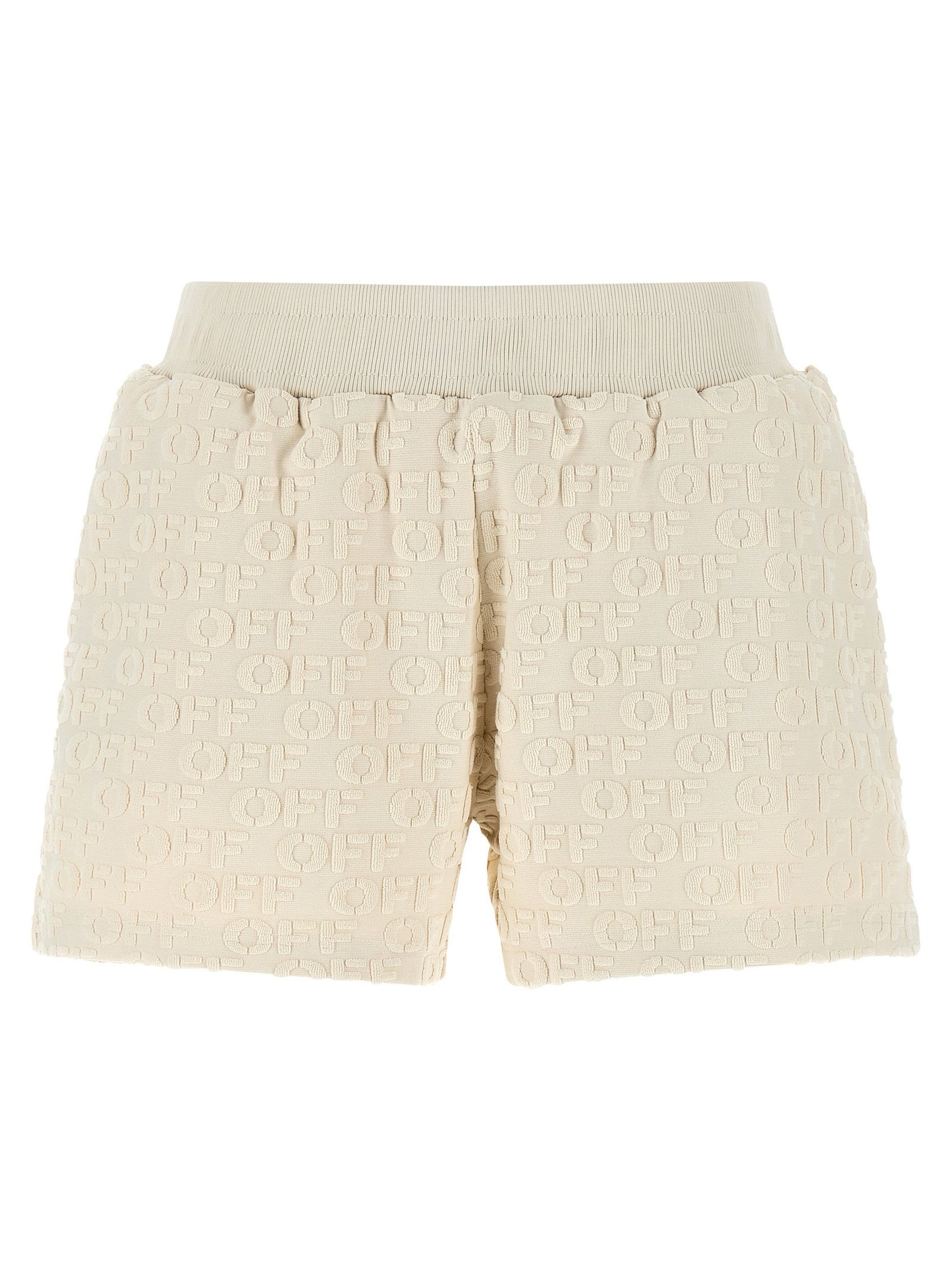 Off White Terry Shorts