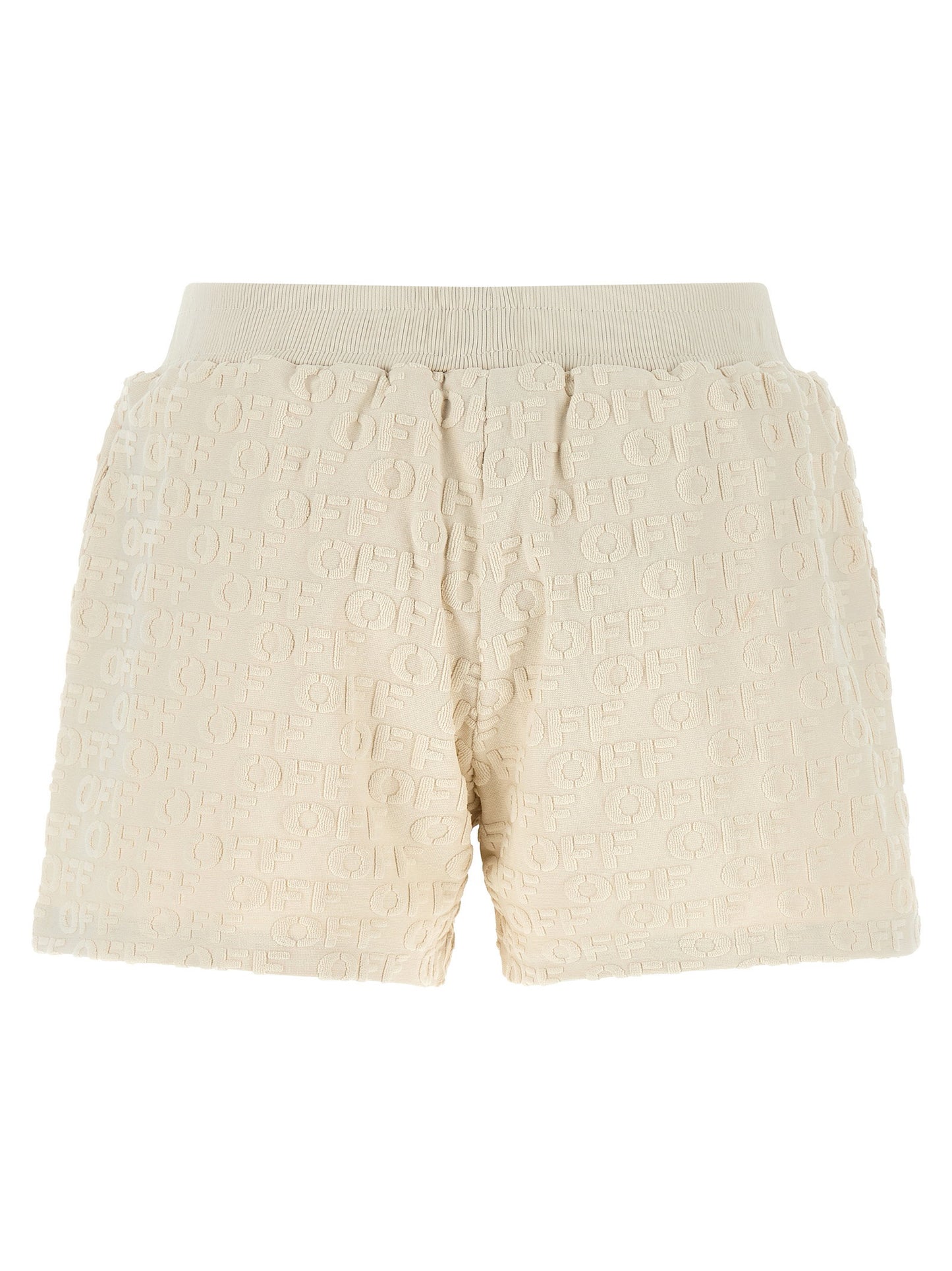 Off White Terry Shorts