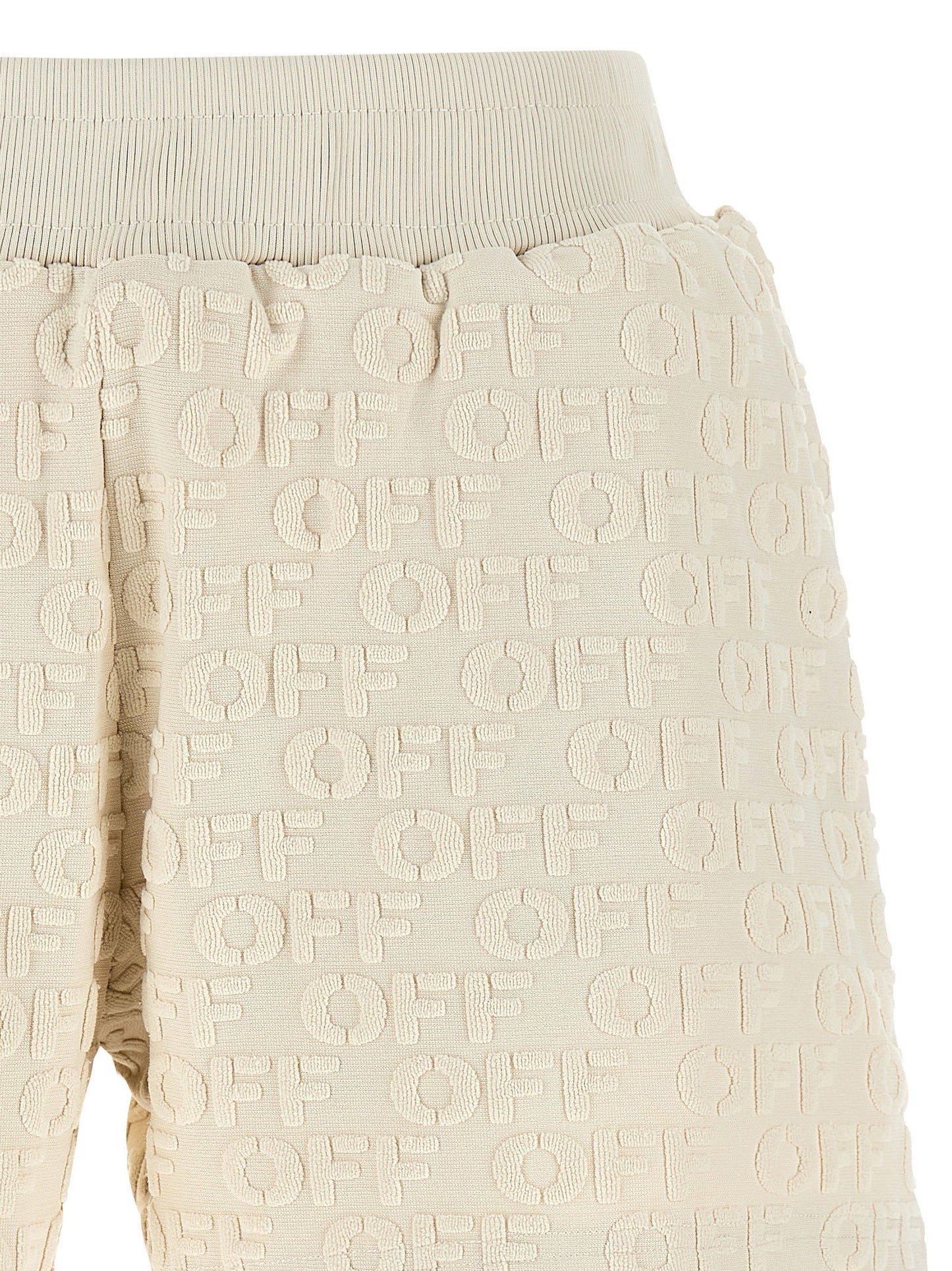 Off White Terry Shorts