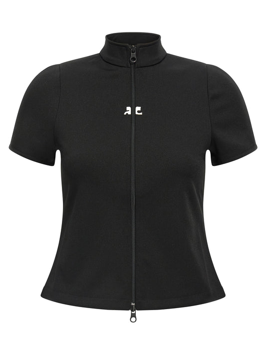 Courreges Interlock Zipped Top