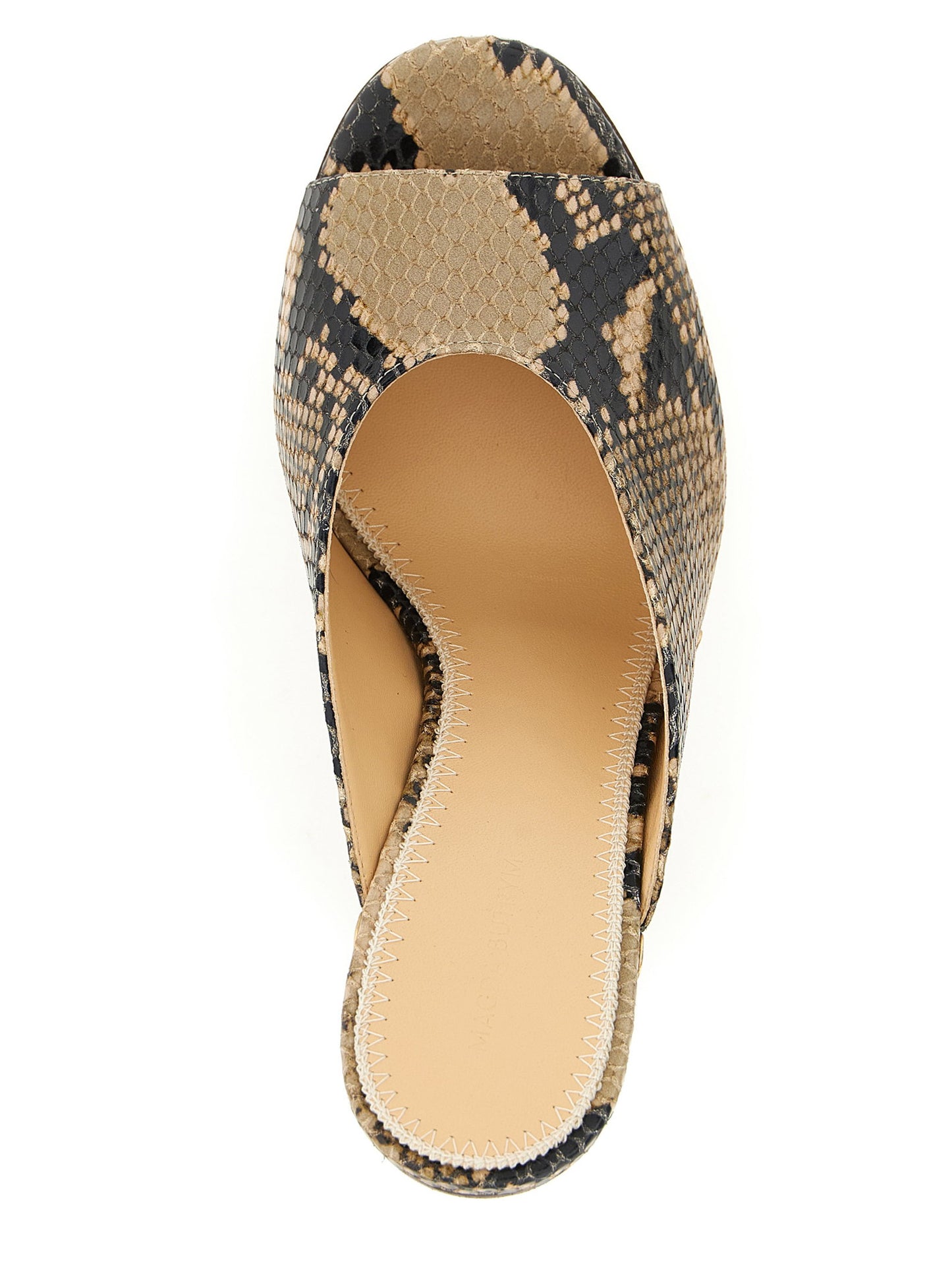 Magda Butrym Python Print Mules