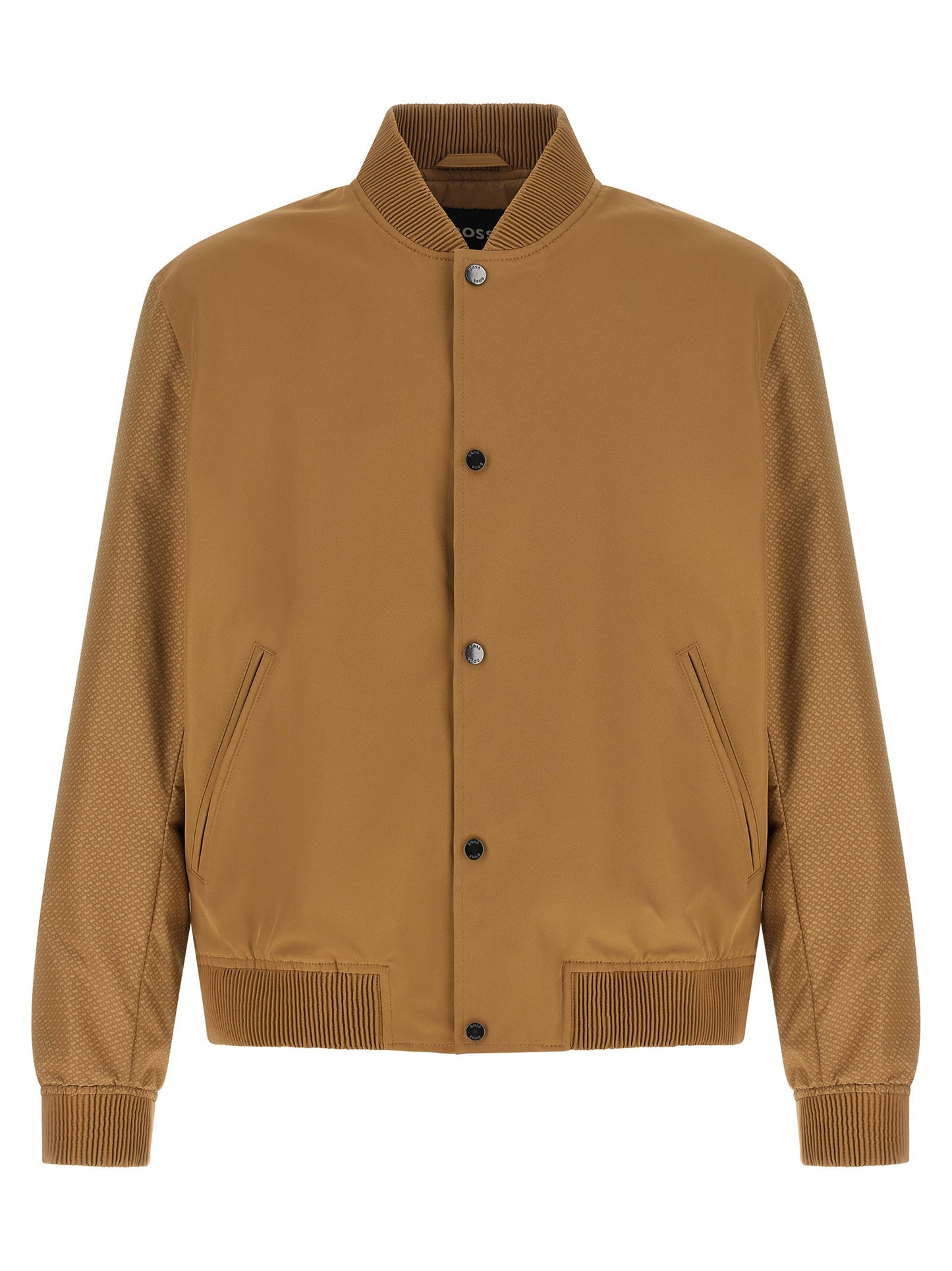 Hugo Boss Monogram Sleeve Bomber Jacket