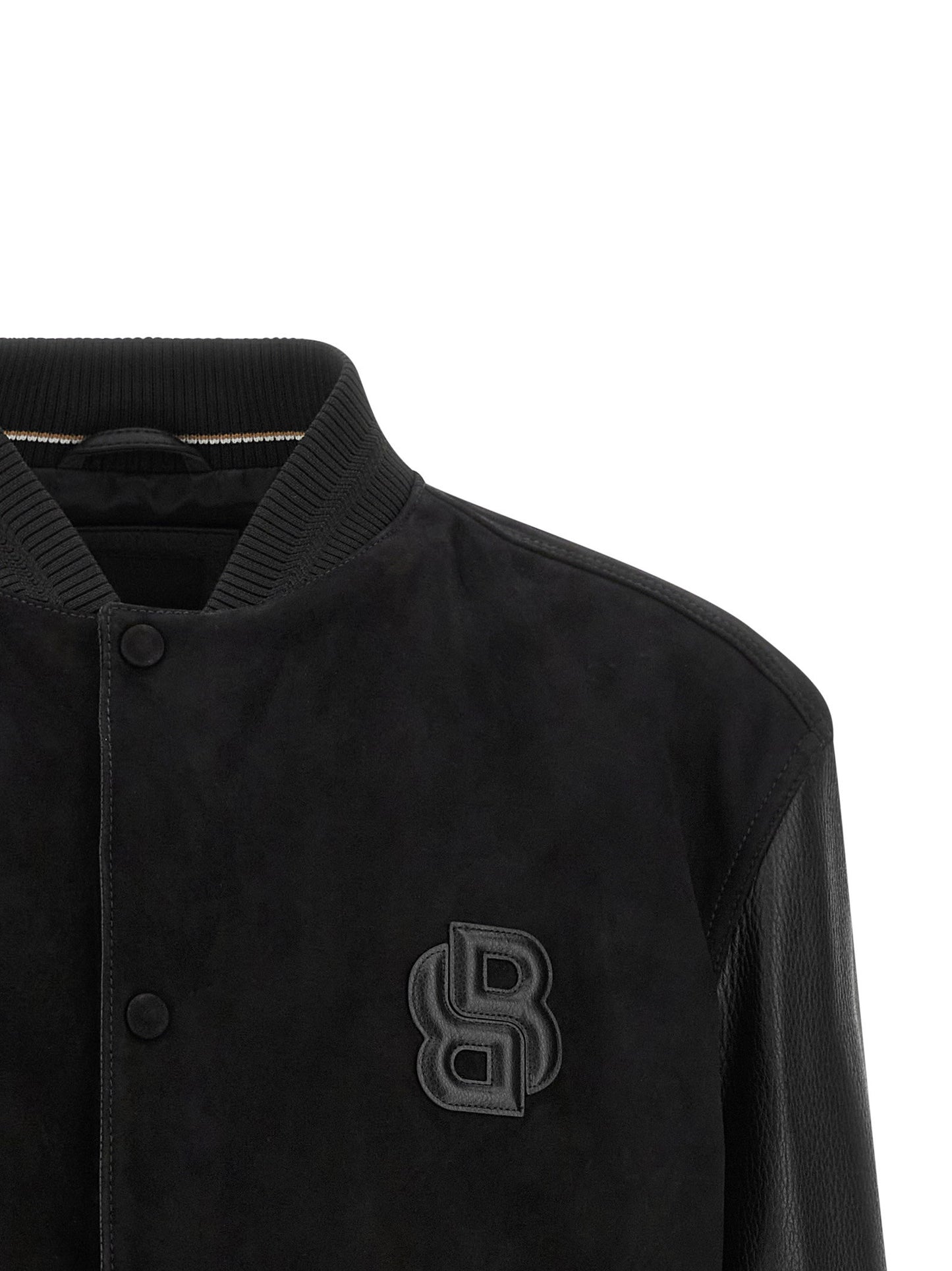 Hugo Boss Leather Bomber Jacket