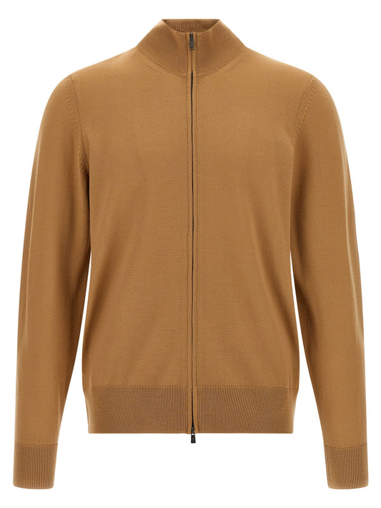 Hugo Boss Shaved Knit Cardigan