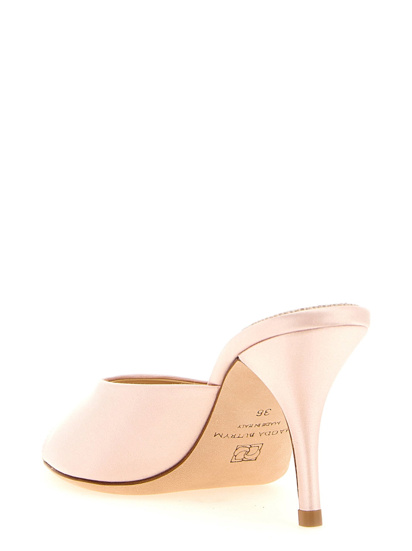 Magda Butrym Satin Mules