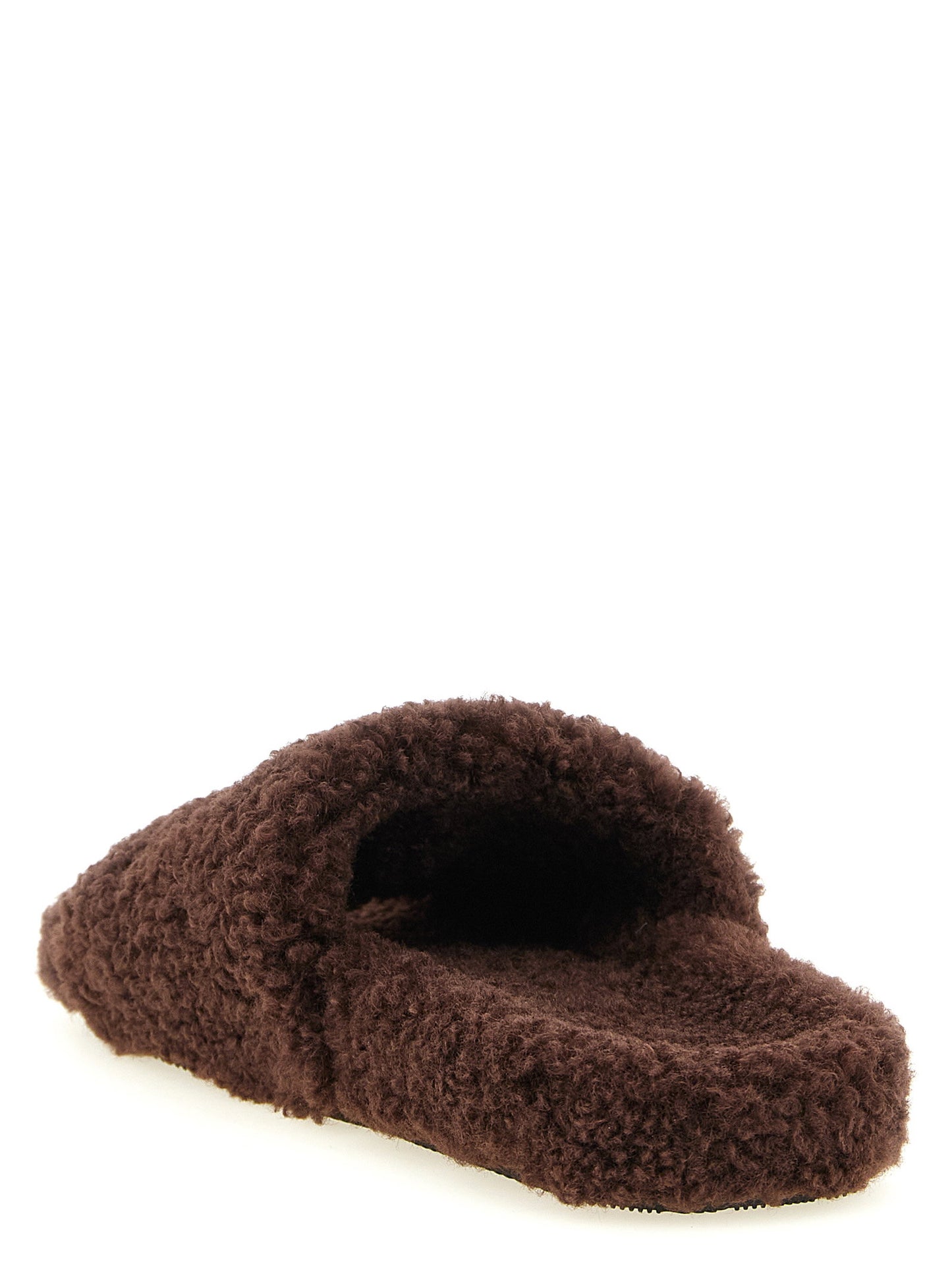 Balenciaga Furry Open Sandals