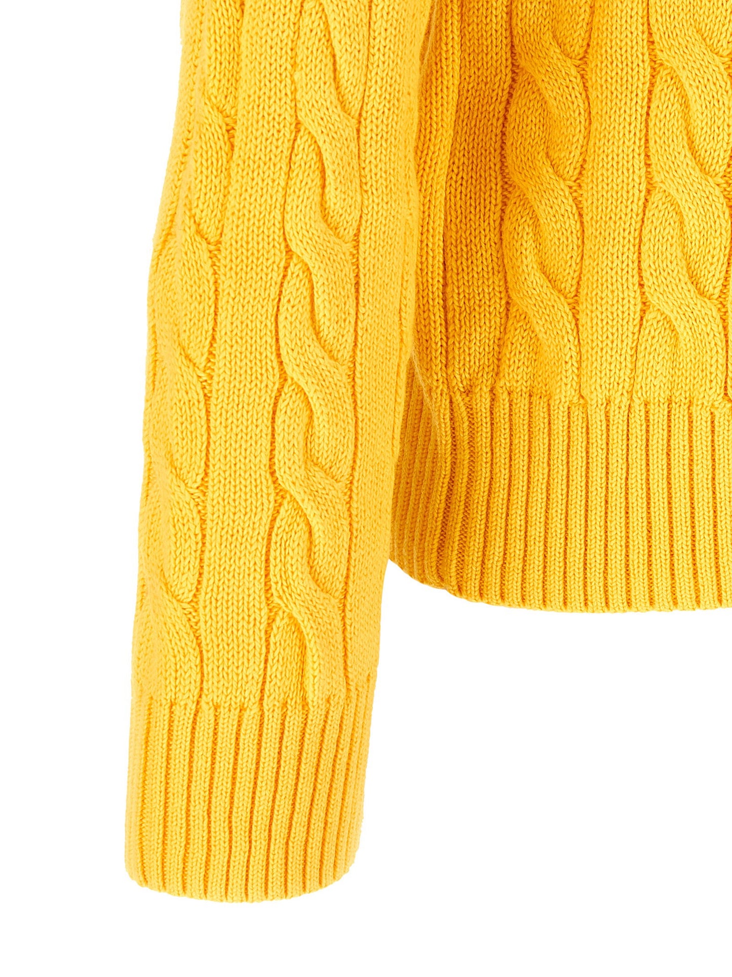 Polo Ralph Lauren Cotton Braided Sweater