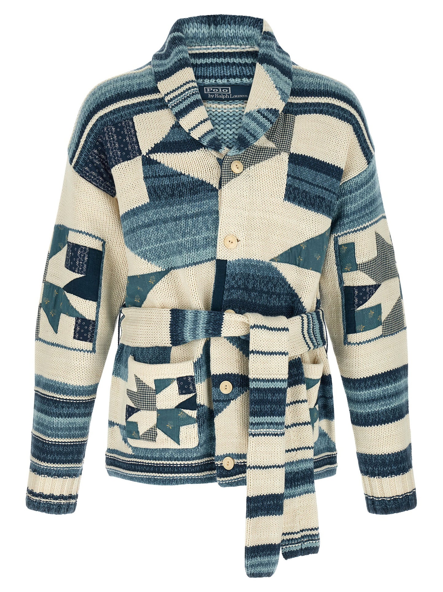 Polo Ralph Lauren Patchwork Cardigan