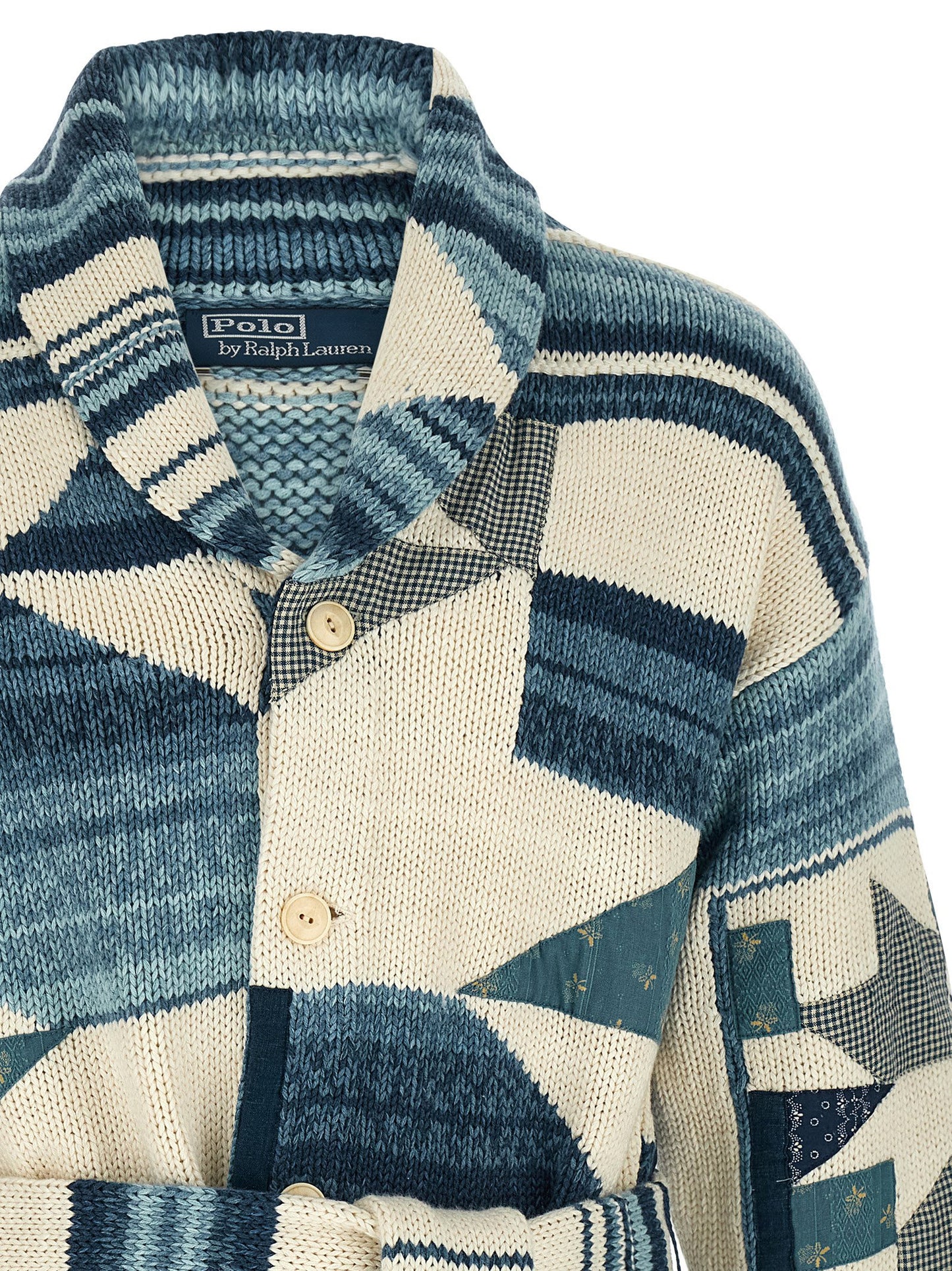 Polo Ralph Lauren Patchwork Cardigan